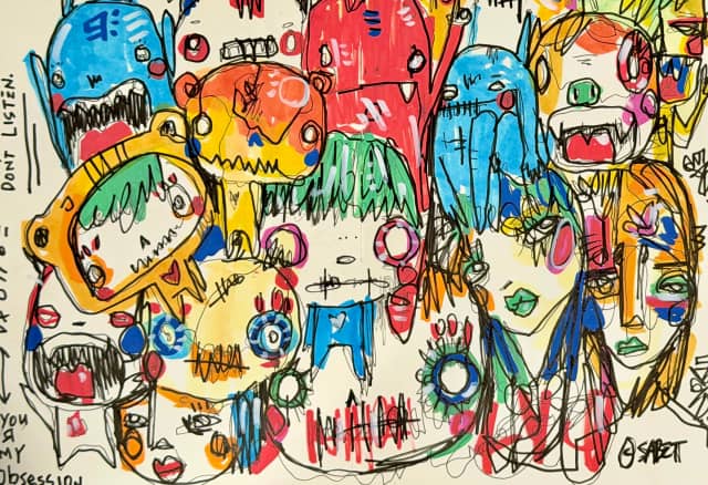 Obsession 2026 Sabet 19" x 13" Signed Print