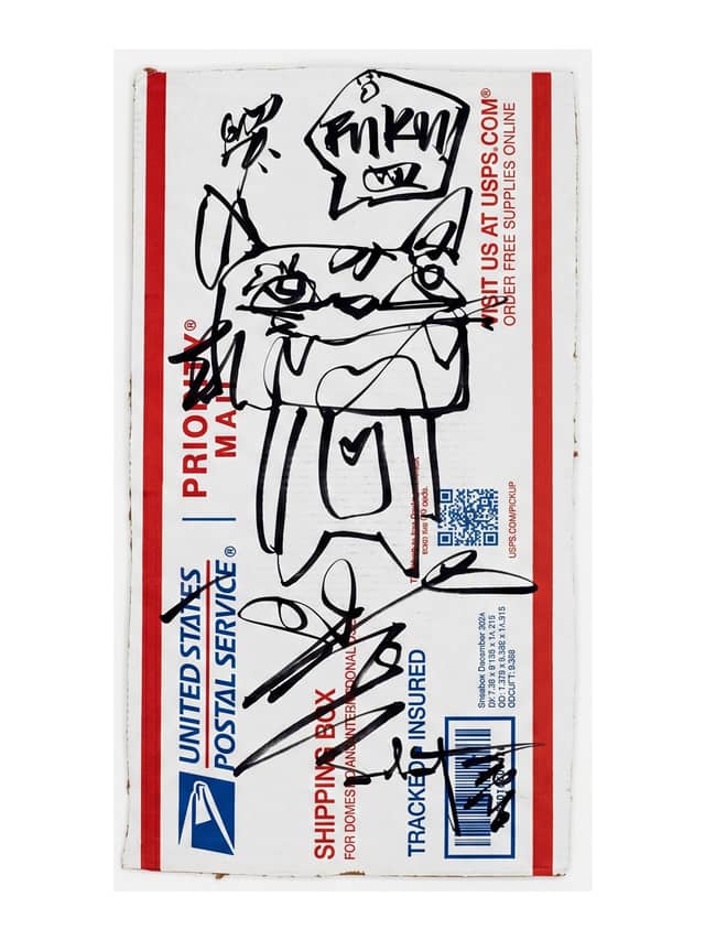 Hand Painted USPS Box 2026 Sabet