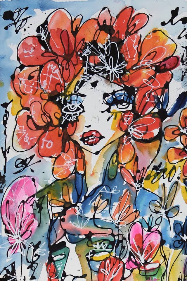 Florasprite 2026 Sabet 12" x 18" Giclée