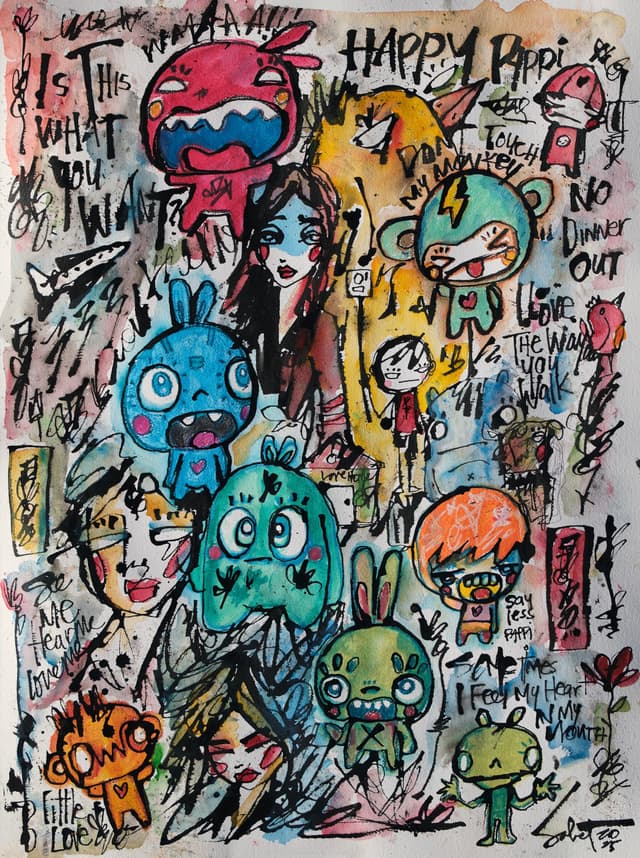 Happy Pappy 2026 Sabet 20" x 30" Gallery Canvas