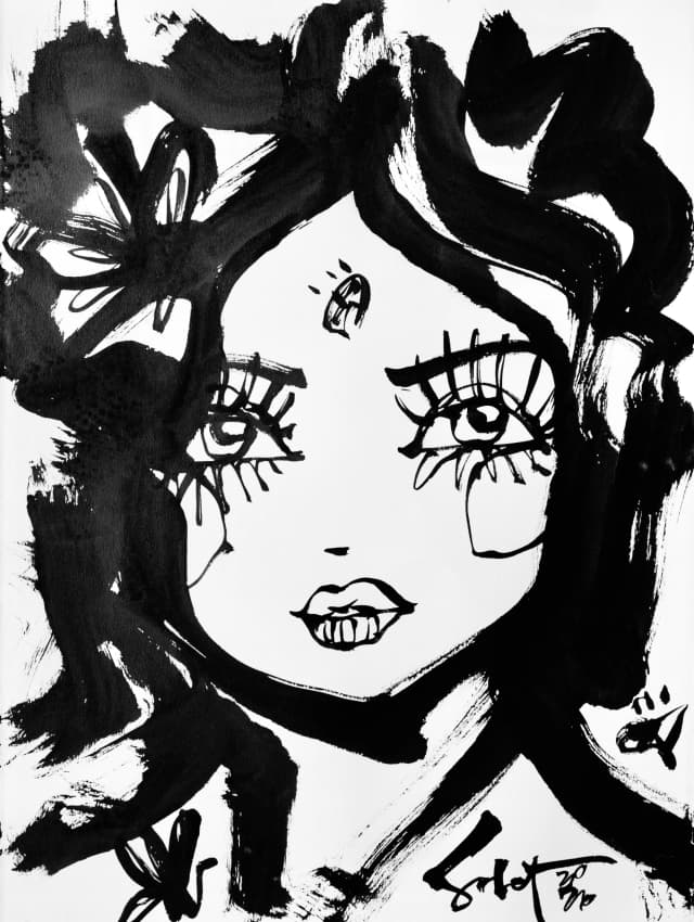 Honey 2026 Sabet 12" x 18" Giclée