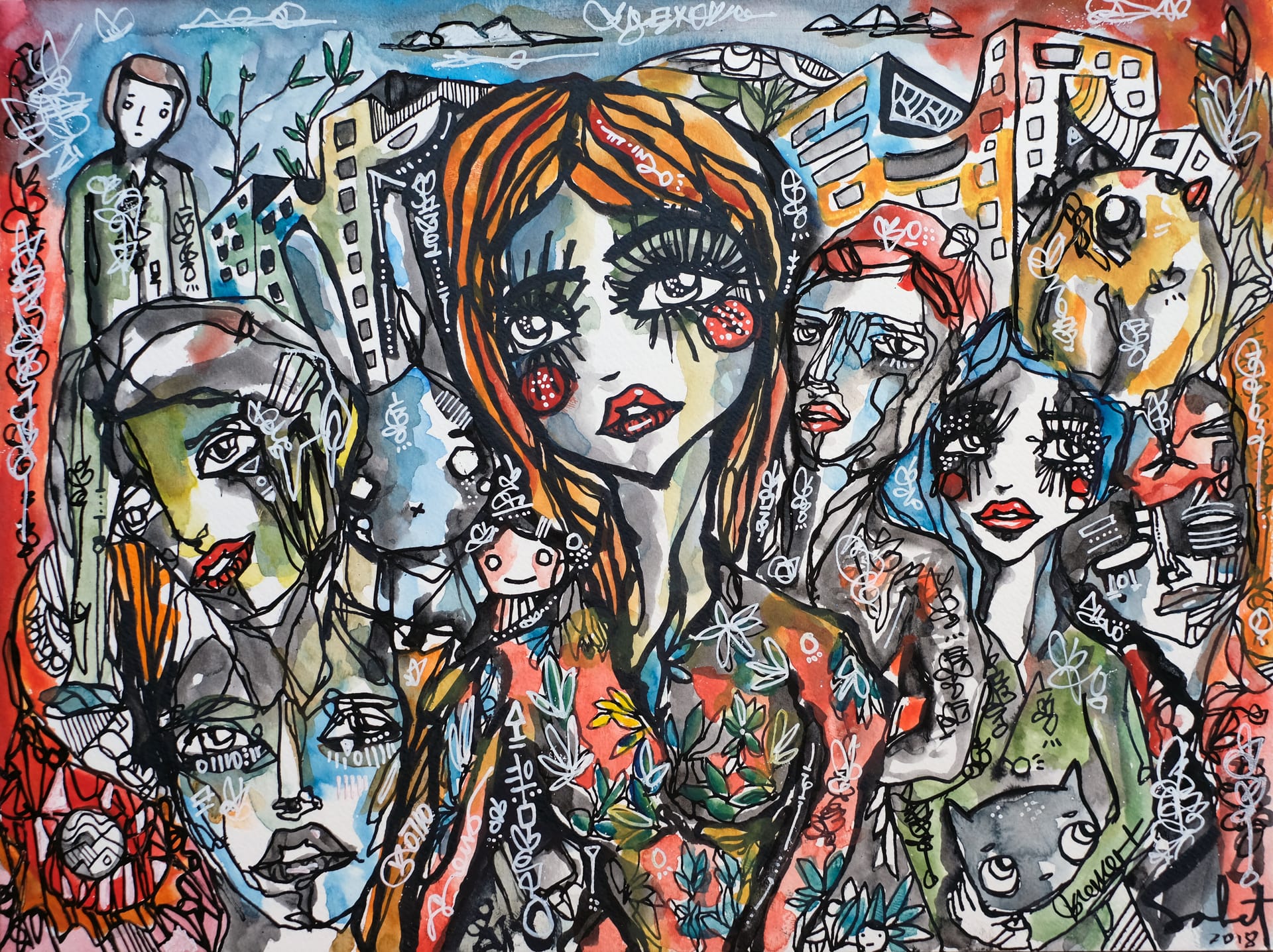 Homecoming 2026 Sabet 16" x 12" Giclée