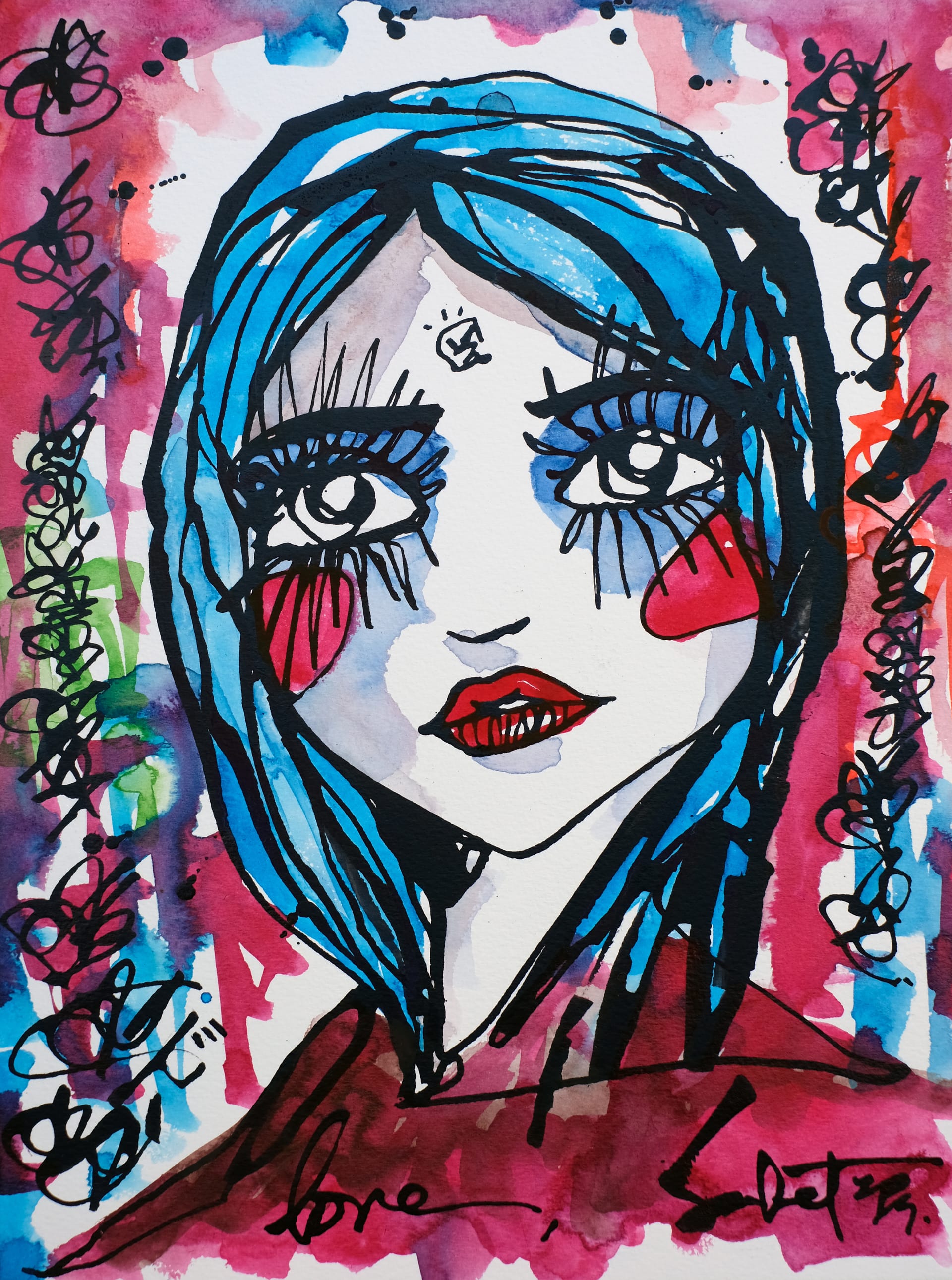 Paladin 2026 Sabet 12" x 16" Giclée