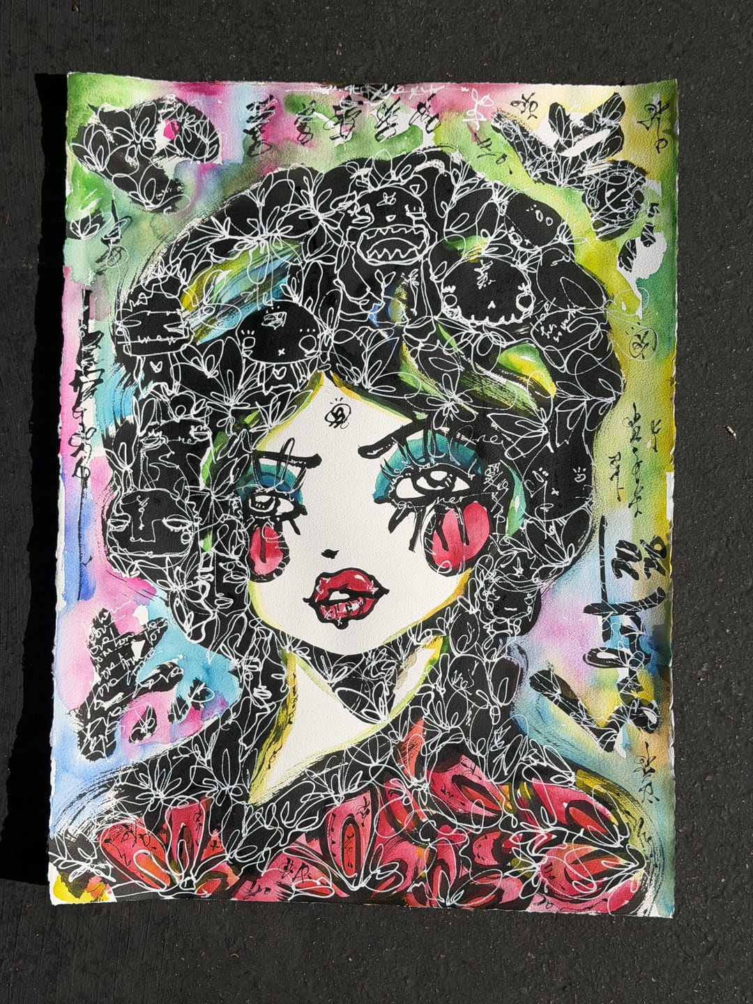 All of the Love 2026 Sabet 22" x 33" Original