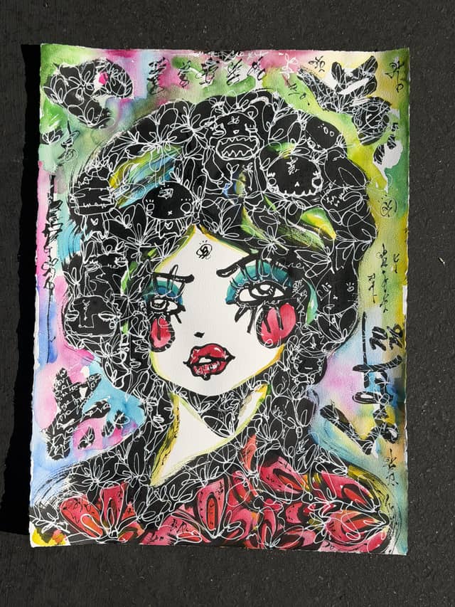 All of the Love 2026 Sabet 22" x 33" Original