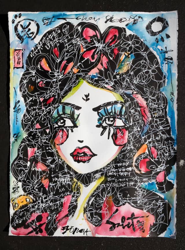 Air Bender 2026 Sabet 22" x 33" Original