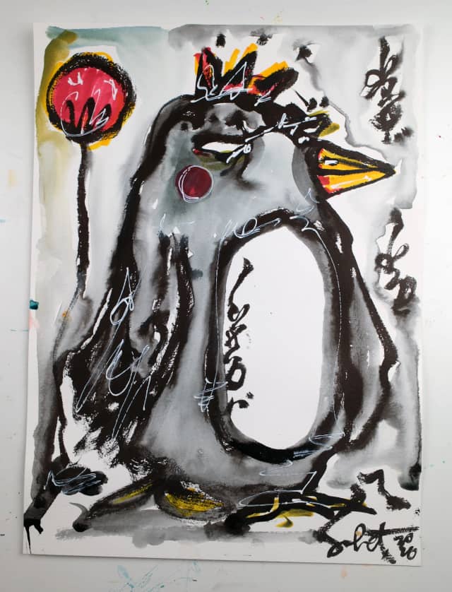 Dodo Pengu 2026 Sabet Original 11" x 15"