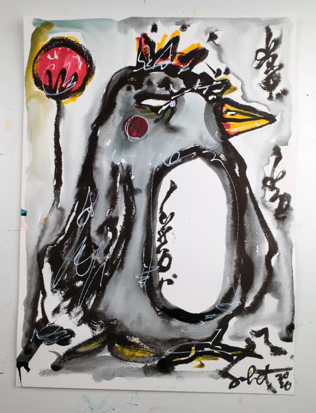 Dodo Pengu 2026 Sabet Original 11" x 15"