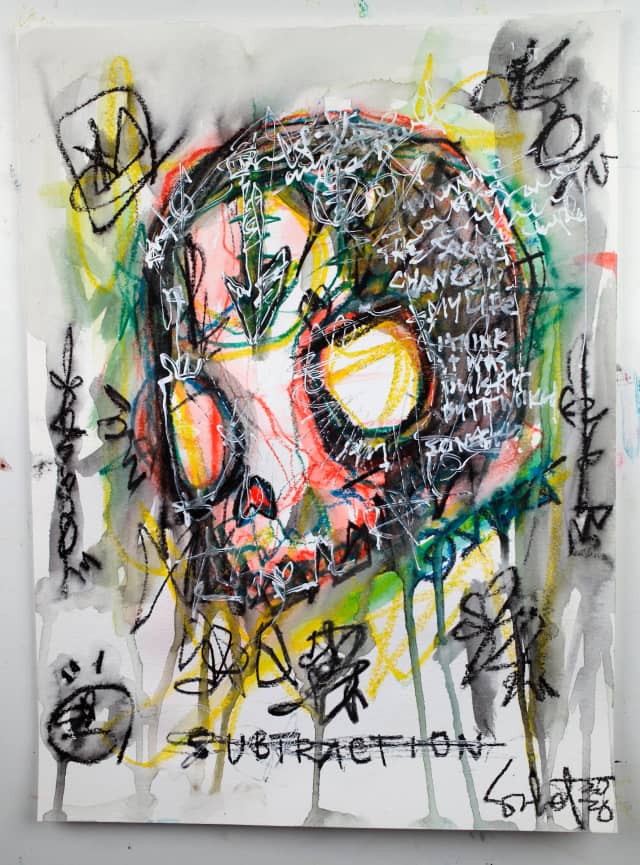 Subtraction 2026 Sabet 11" x 15" Original
