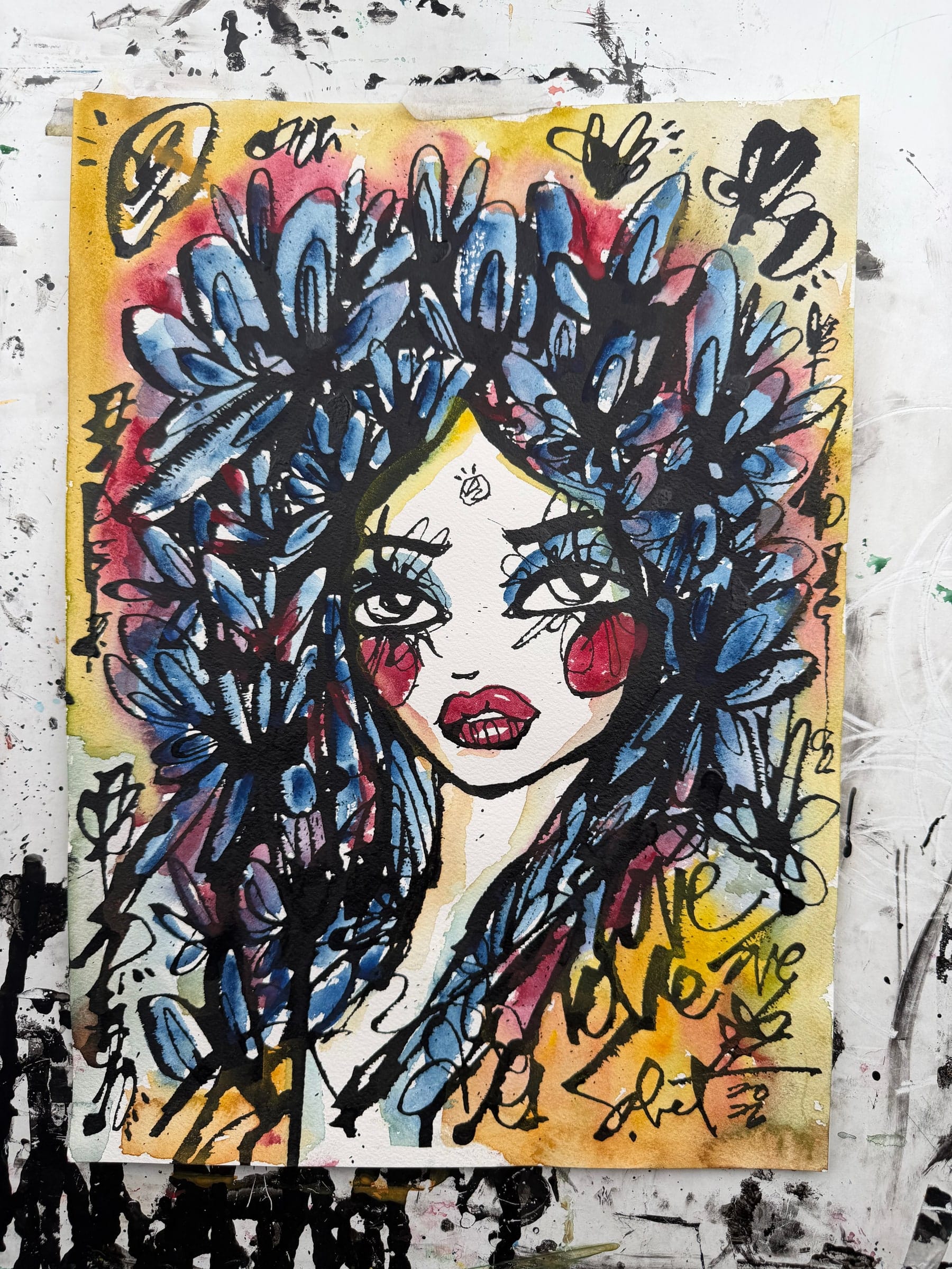 But Seriously 2026 Sabet 10" x 14" Original