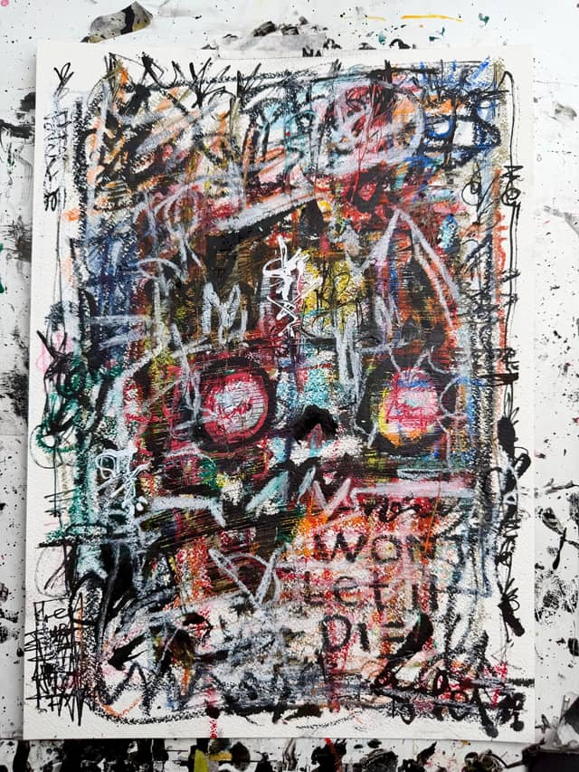 Don't Let It Die 2026 Sabet 10" x 14" Original