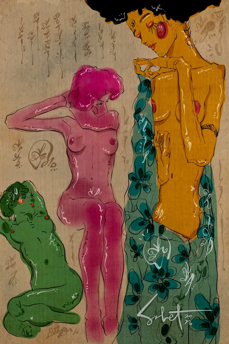 Egon Sky 2026 Sabet • Timed Edition of 28 • 12" x 18" Giclée