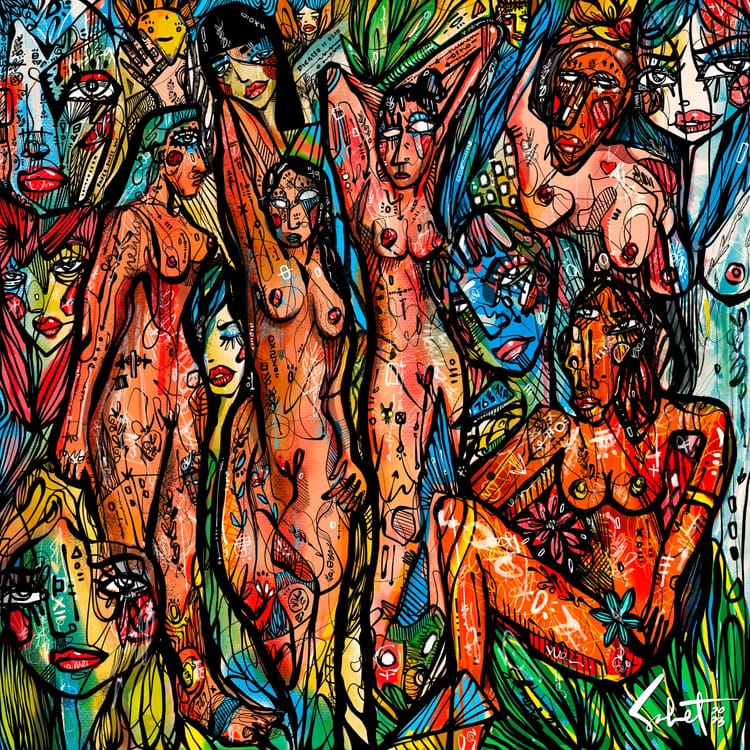 Picasso Dreams 2026 Sabet • Timed Edition • Gallery Canvas • 3 Sizes