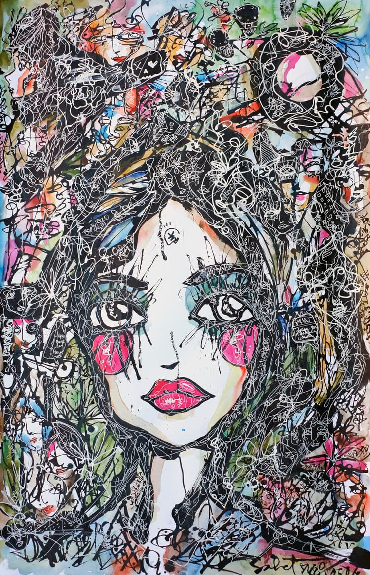 Complex love 2026 Sabet 20" x 30" Gallery Canvas