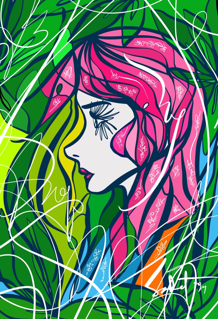 Amazonlove 2026 Sabet 12" x 18" Giclée