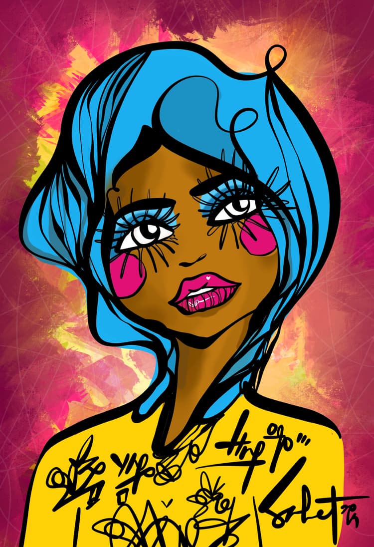 Fireheart 2026 Sabet 12" x 18" Giclée