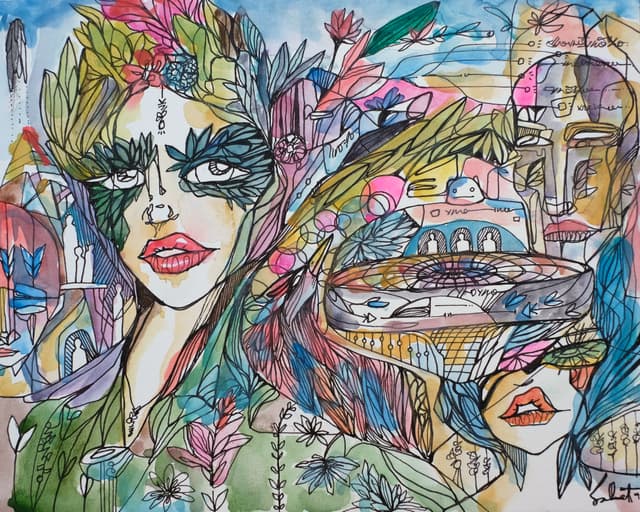 Heartvortex 2026 Sabet 20" x 30" Gallery Canvas