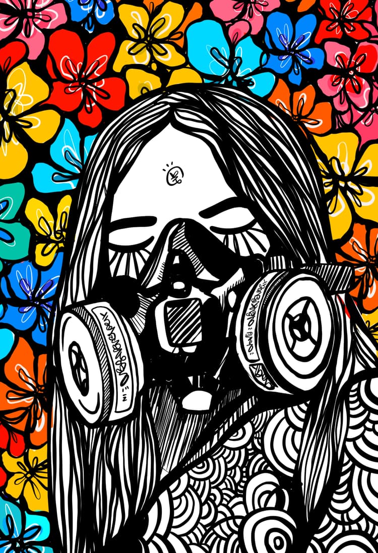 Beautifultoxin 2026 Sabet 12" x 18" Gallery Canvas