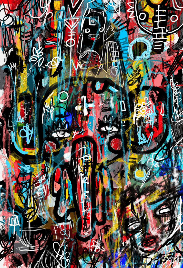 Fanta Heart 2026 Sabet 12" x 18" Giclée