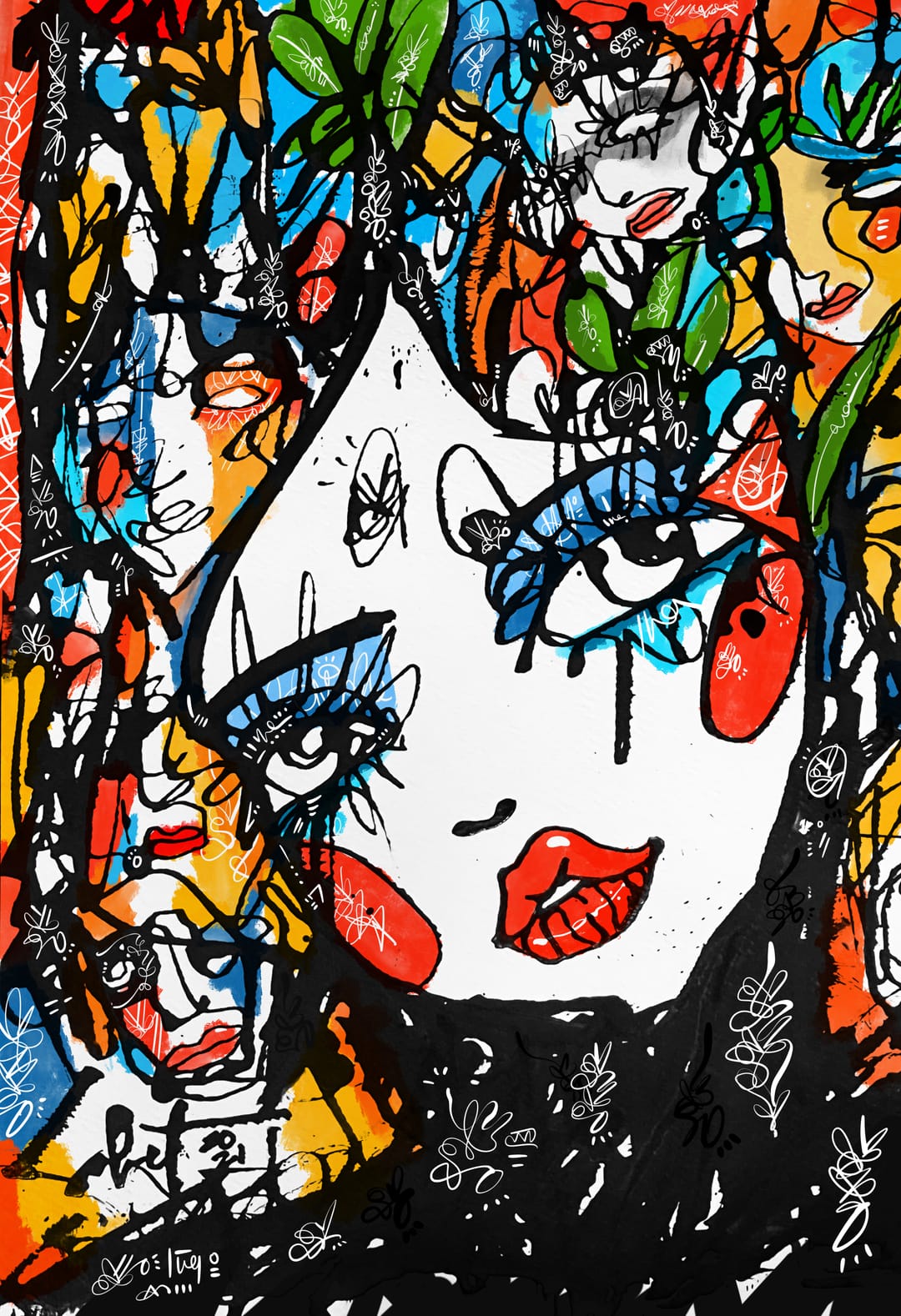Healing Matrix 2026 Sabet 12" x 18" Giclée