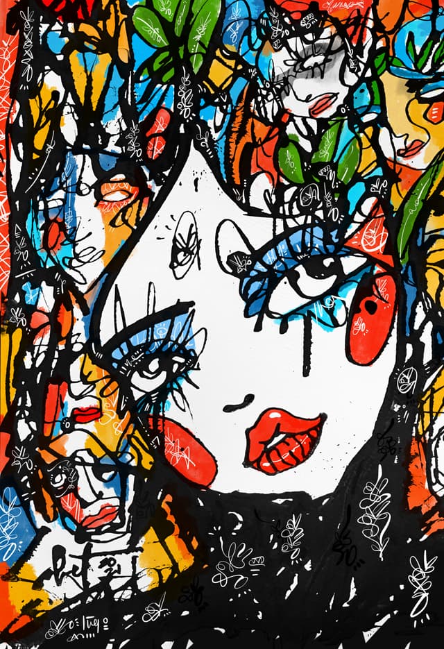 Healing Matrix 2026 Sabet 12" x 18" Giclée