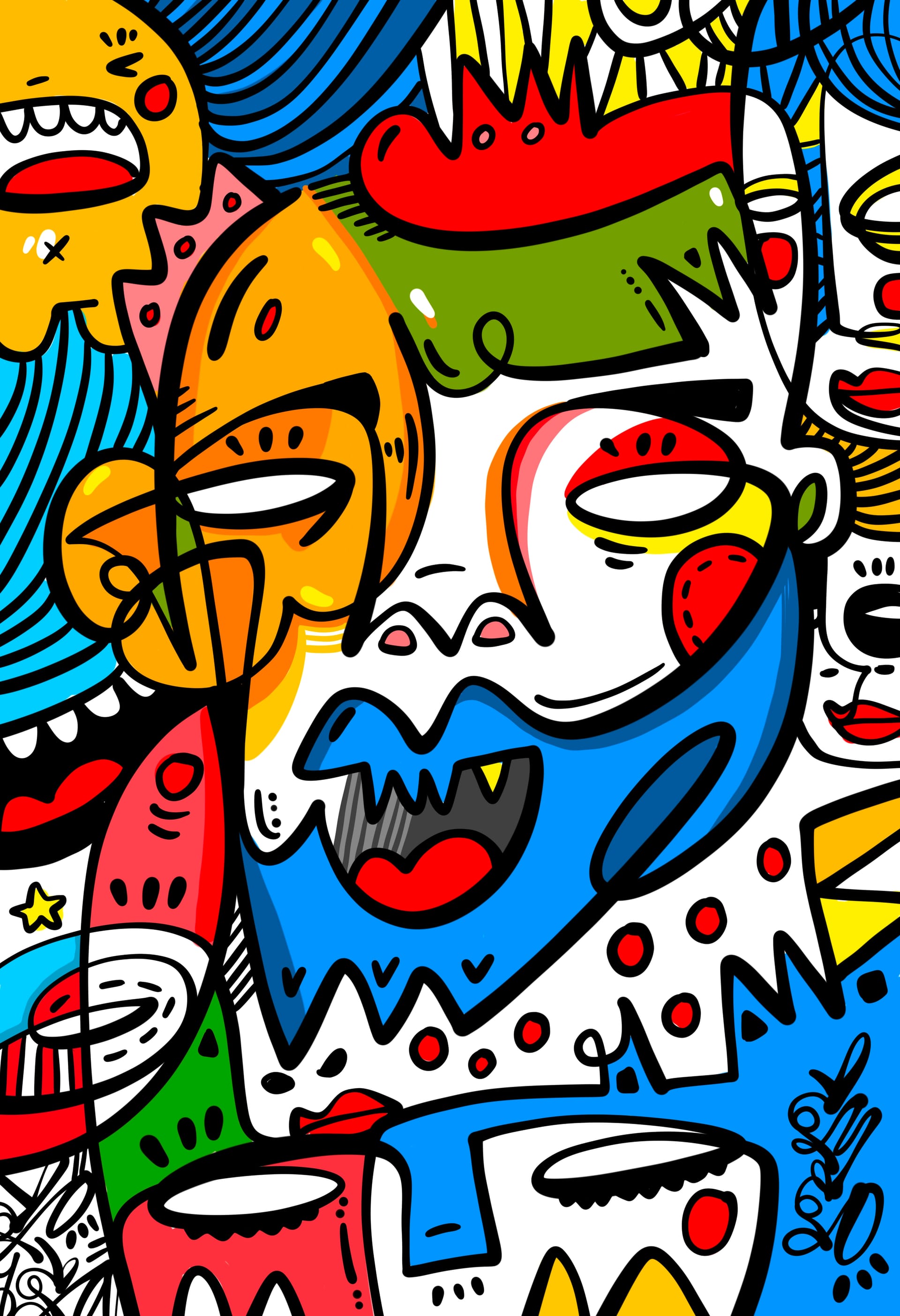 Hype King 2026 Sabet 12" x 18" Giclée