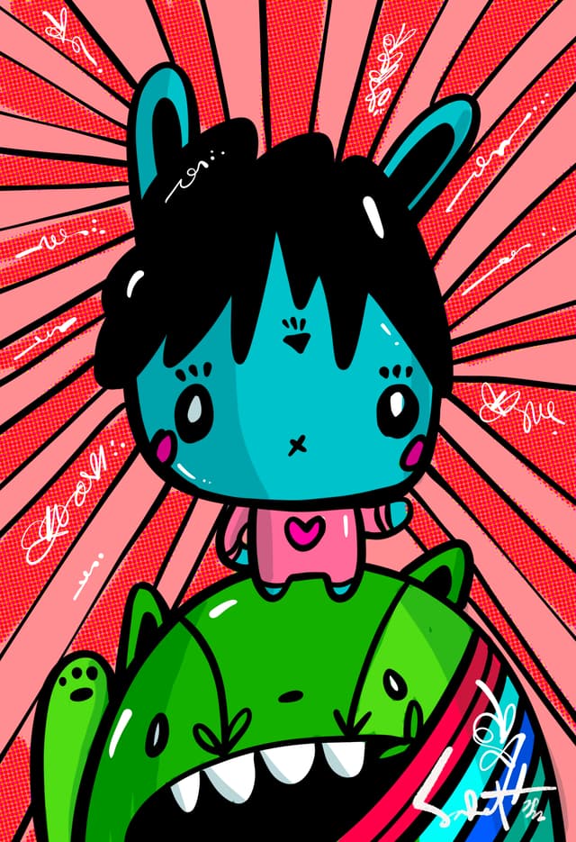 Hyper Boo 2026 Sabet 12" x 18" Giclée