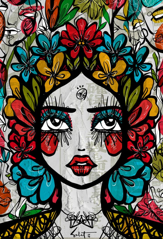 Love 2026 Sabet 12" x 18" Gallery Canvas