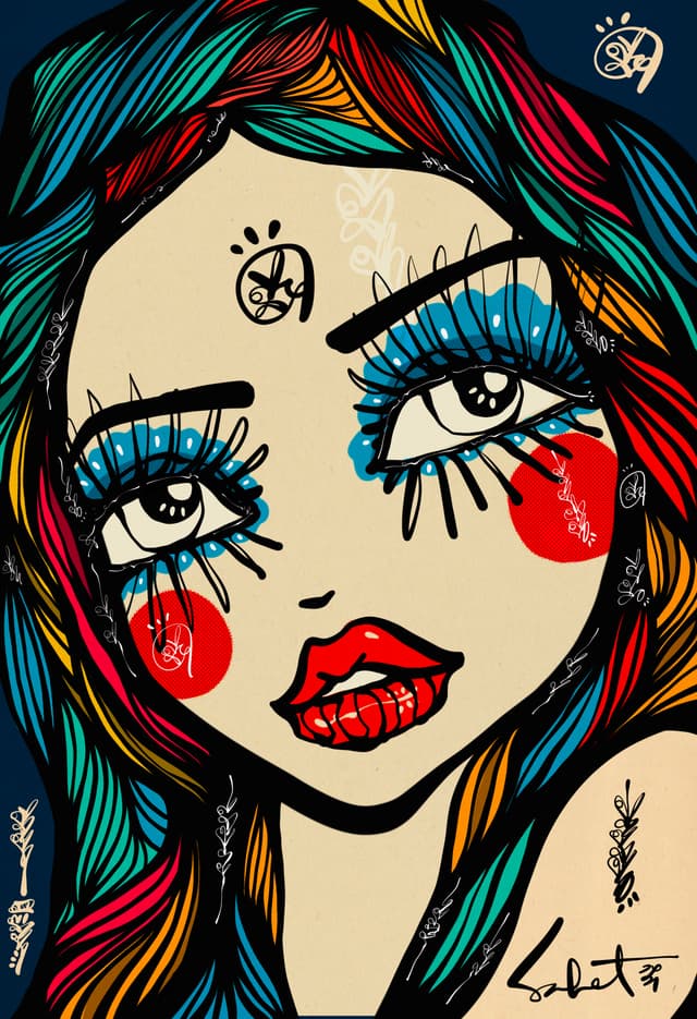 Love J 2026 Sabet 20" x 30" Gallery Canvas