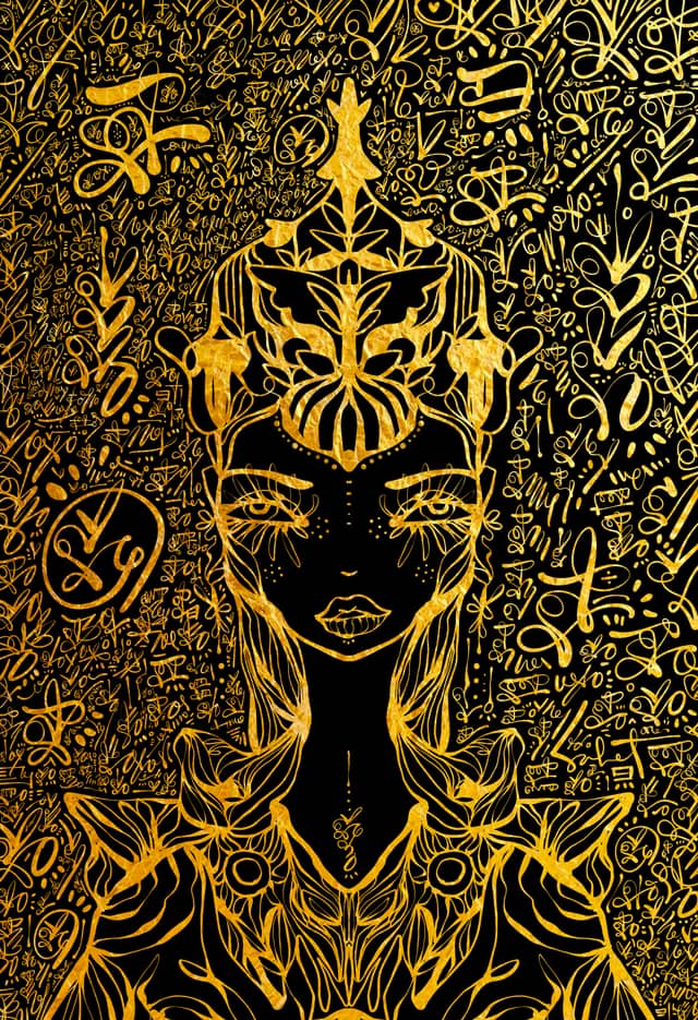 Lovescript Divine 2026 Sabet 20" x 30" Gallery Canvas