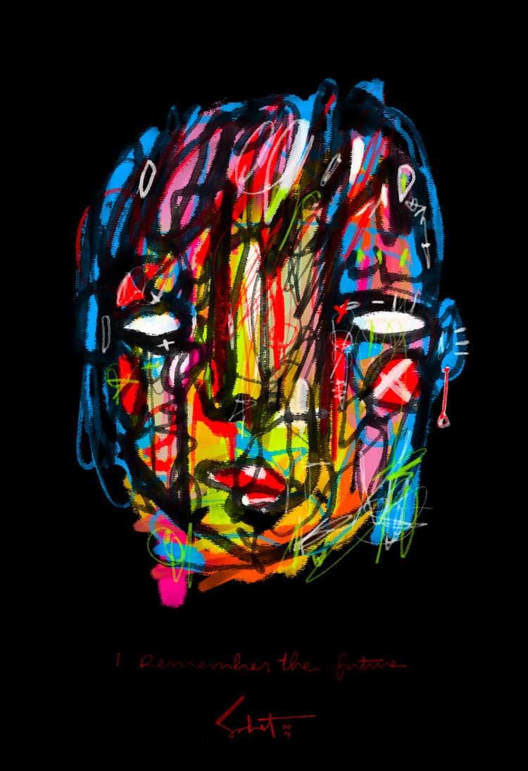 Remember the future 2026 Sabet 20" x 30" Gallery Canvas