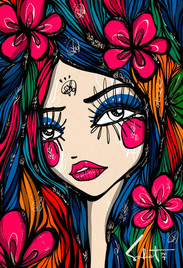 Three, Six, Nine 2026 Sabet 12" x 18" Giclée