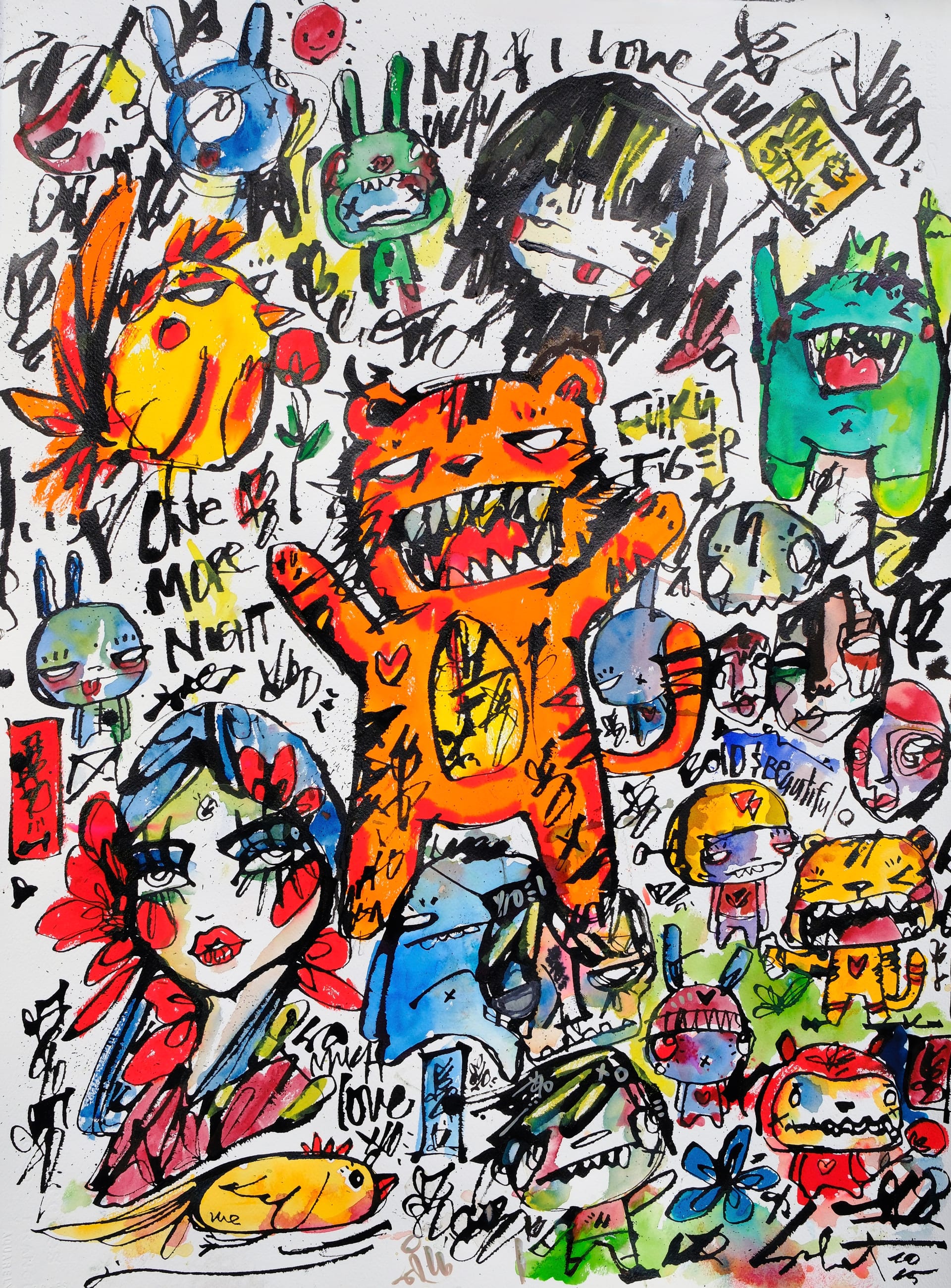 Fuku Way 2026 Sabet 12" x 18" Giclée