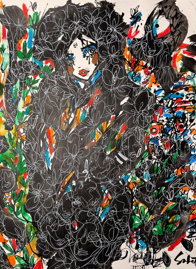 Oasis 2026 Sabet 12" x 18" Giclée