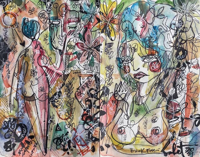 Halcyon 2026 Sabet 20" x 16" Giclée