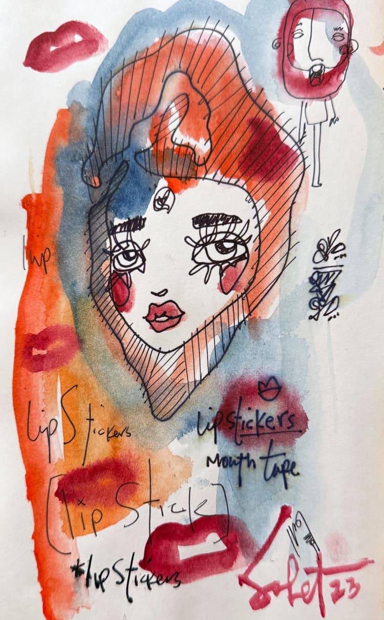Lucent 2026 Sabet 11" x 17" Giclée