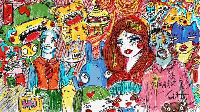 Dreamers Dream 2026 Sabet Mixed Media Original 1/1
