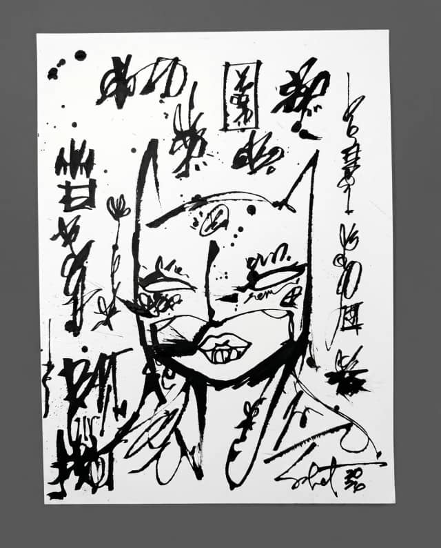 Batgirl 2026 Sabet 11" x 15" original
