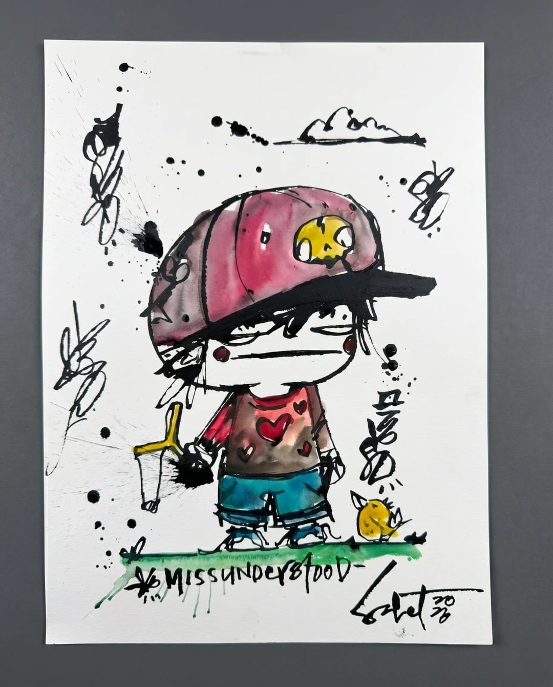 Missunderstood 2026 Sabet 11" x 15" original