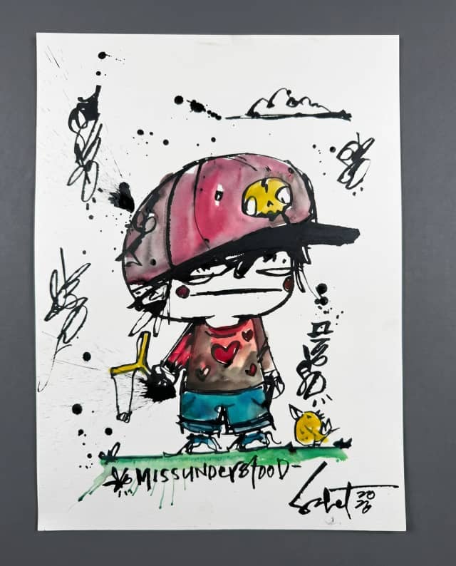 Missunderstood 2026 Sabet 11" x 15" original