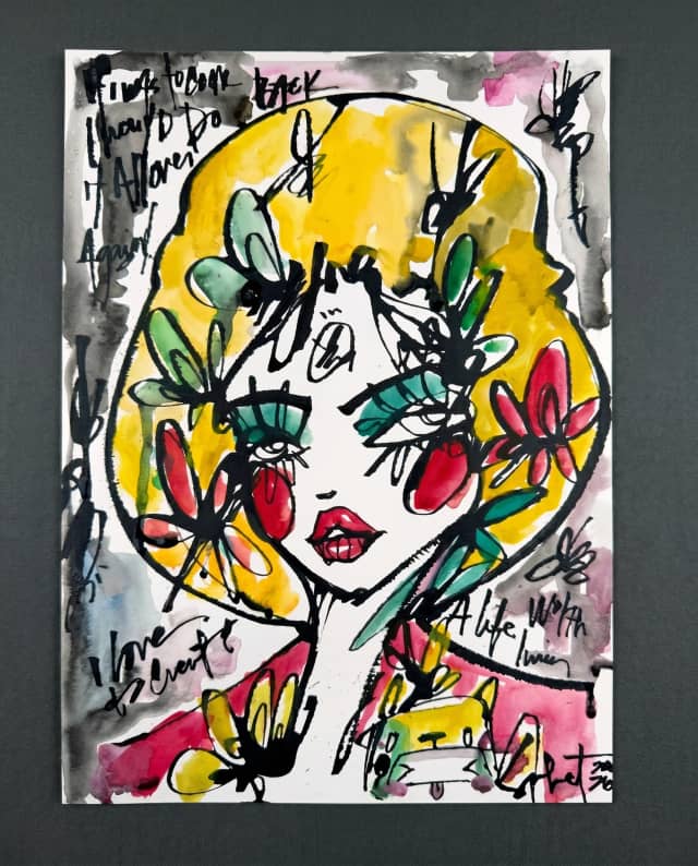 The come back 2026 Sabet 11" x 15" original
