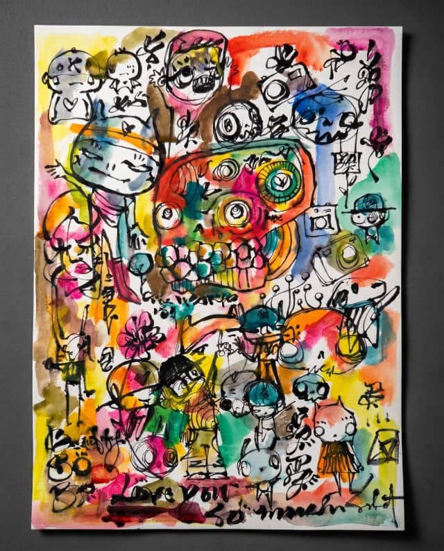 Simulation 2026 Sabet 11" x 15" original