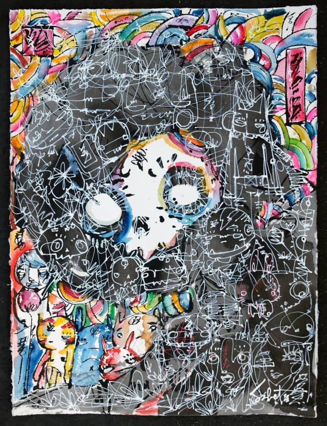 Shadow Work 2026 Sabet 22" x 30" Original