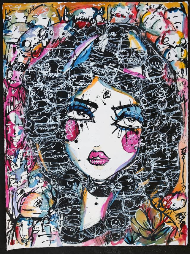 Rich Dreams 2026 Sabet 22" x 30" Original