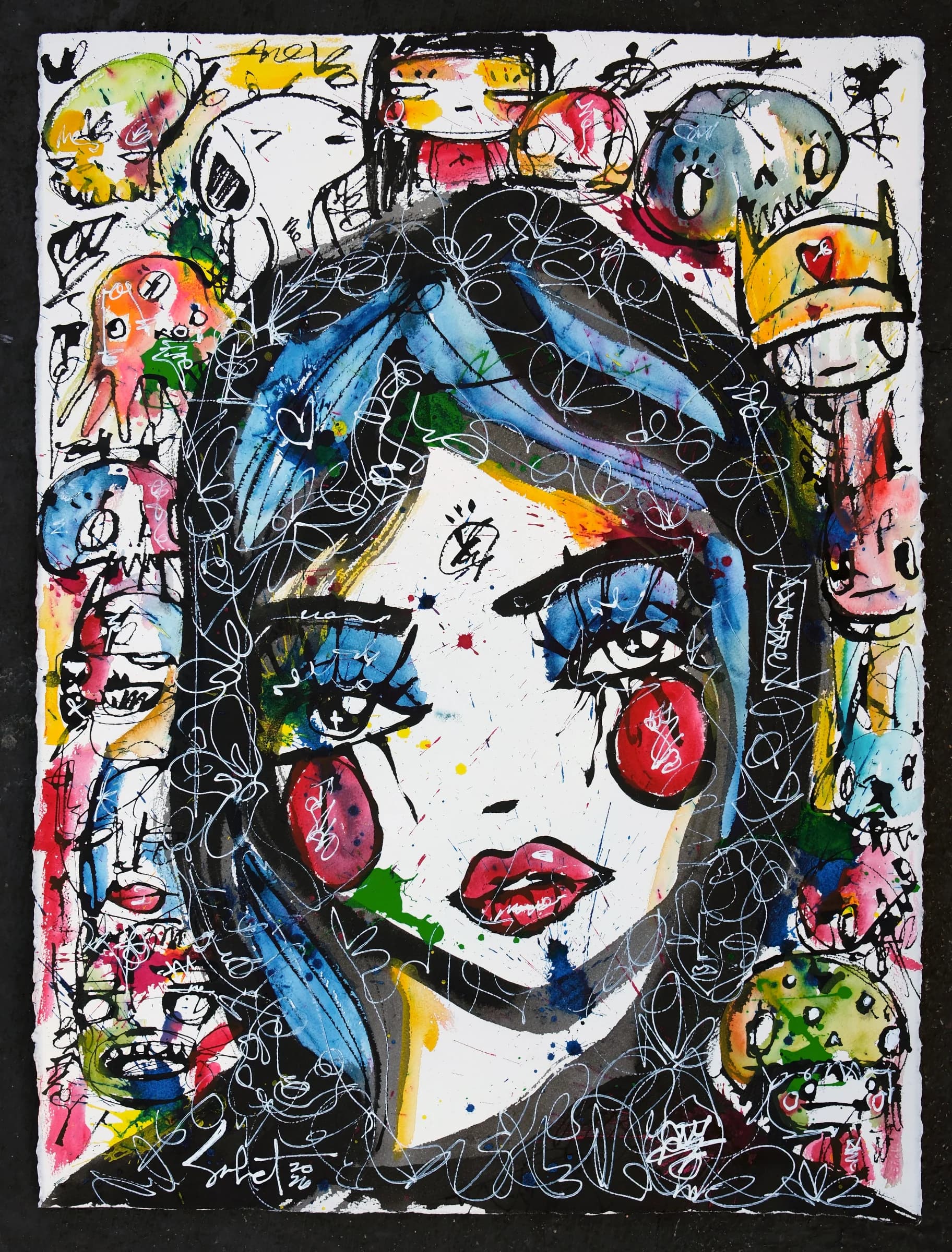 Proxima 2026 Sabet 22" x 30" Original