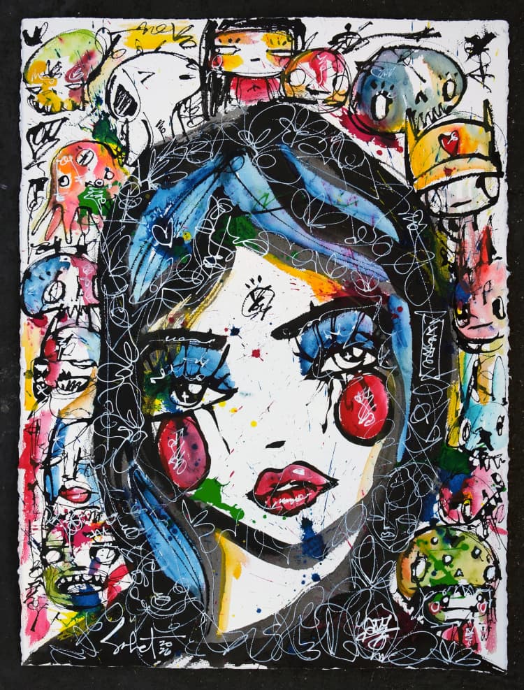 Proxima 2026 Sabet 22" x 30" Original