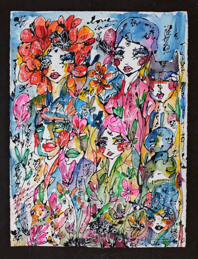 Finer Things 2026 Sabet 22" x 30" Original