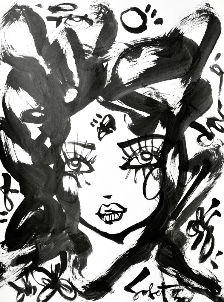 Flutter 2026 Sabet 12" x 18" Giclée