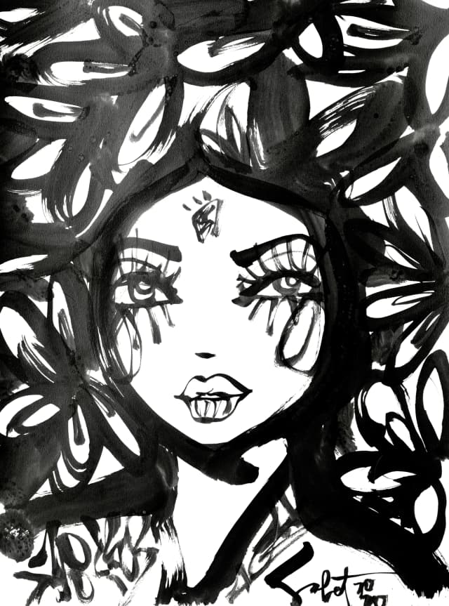 Whiskey 2026 Sabet 12" x 18" Giclée