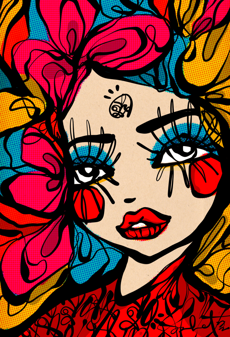 Wild Child 2022 Sabet 2026 Sabet 12" x 18" Giclée